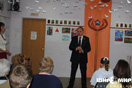 Выступление главы г. Волжского на благотворительной акции в «Аллегро»